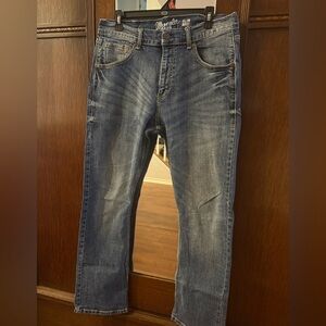 👖Wrangler Retro Slim Boot Men's Denim Jeans